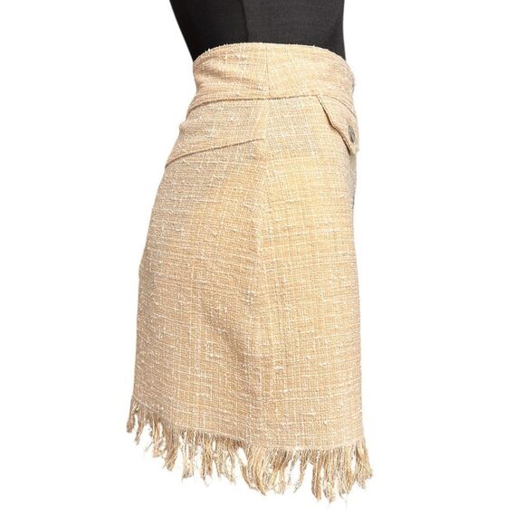 Rodebjer Canvas Thando Fringe Mini Skirt New Size Small - Picture 3 of 10